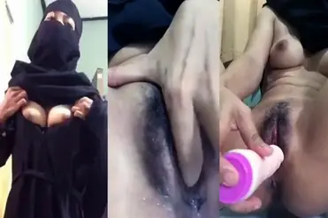 Hijaber ABG Bercadar Colmek Dildo Memek Banjir Basah WOT Lumer